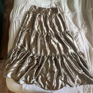 Free People Moonbeam Tiered Skirt